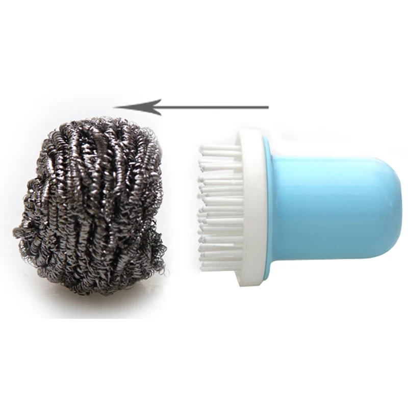 Plastic Handheld Kitchen Steel Wire Washing Cleaning Brush