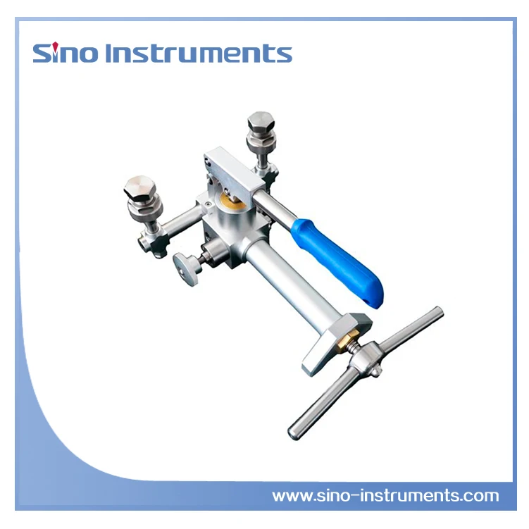 portable Best pneumatic pressure calibrator with 900 psi