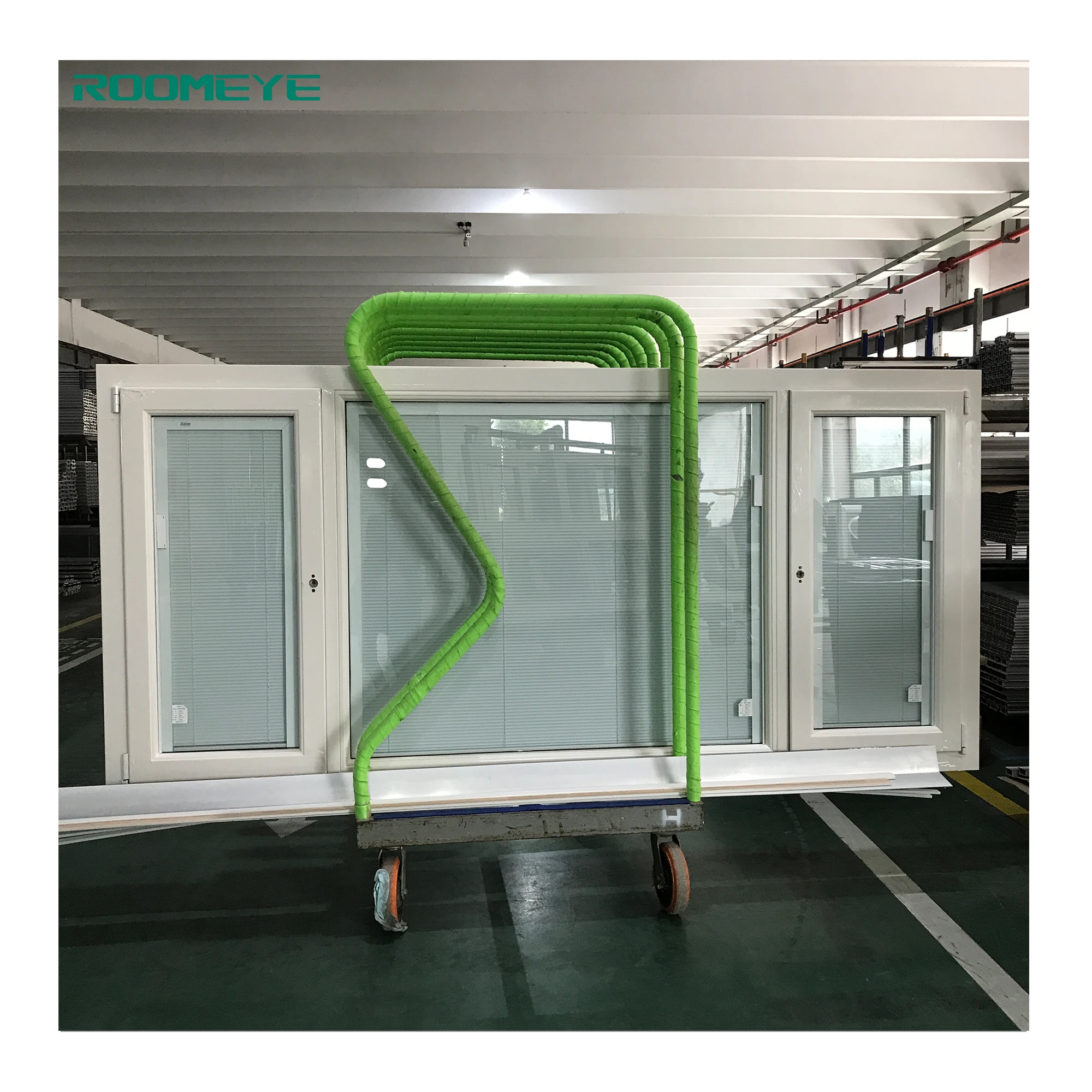 Wood aluminum luxury wood tilt turn window