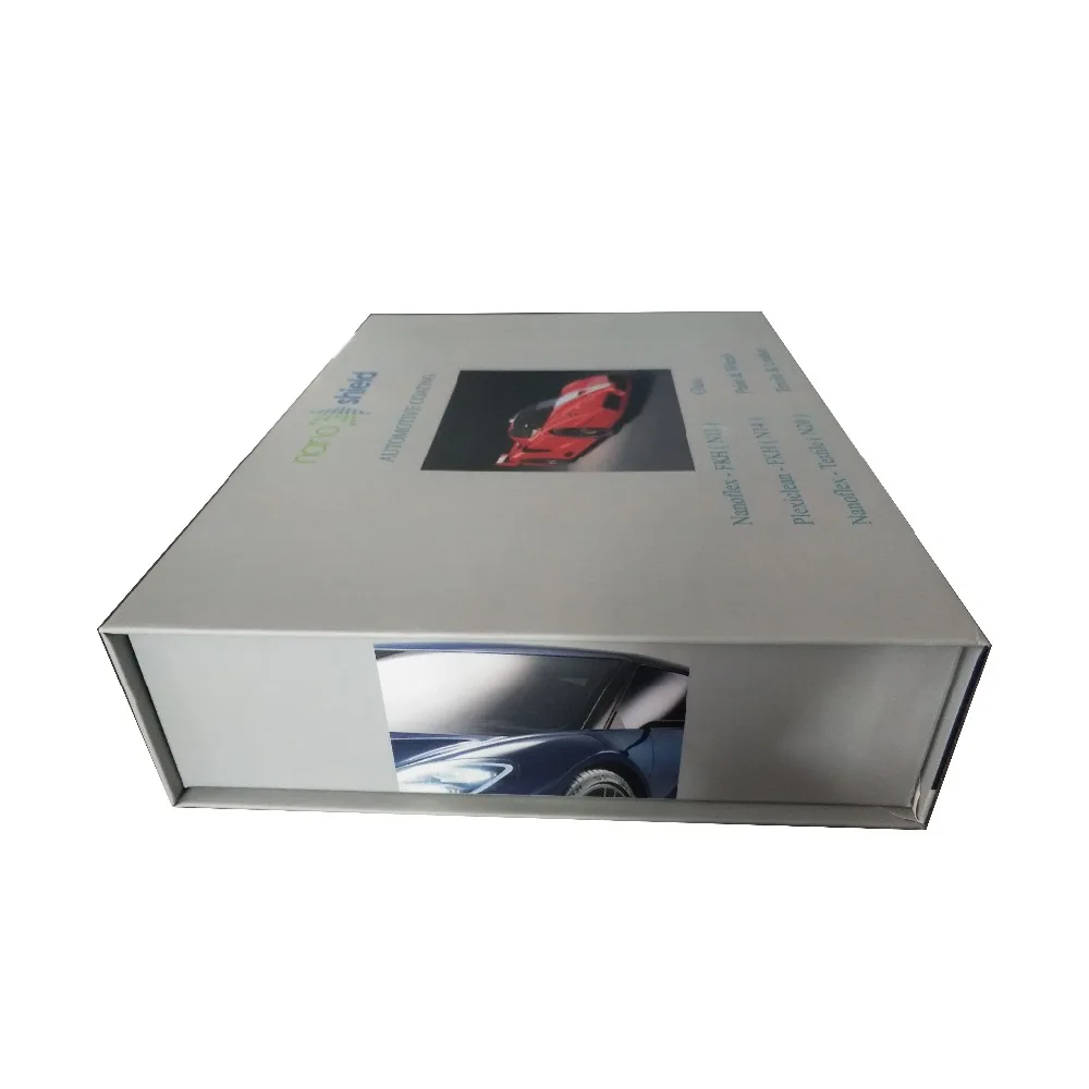 High end luxury clothing product cosmetic folding packaging cake box