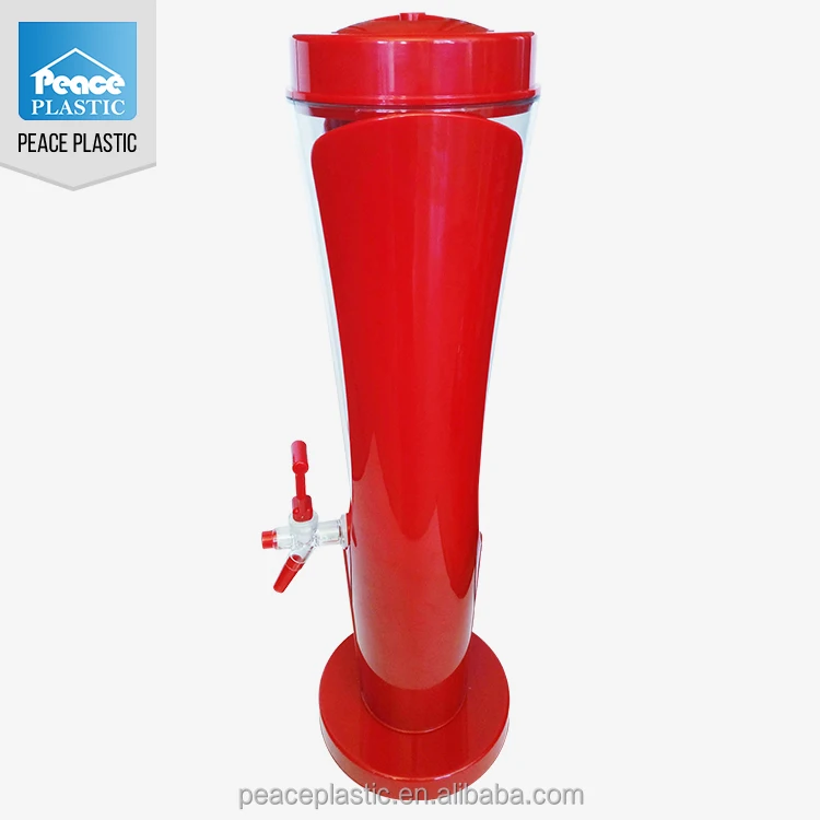 drink dispenser ice tube beer tower/beer dispenser