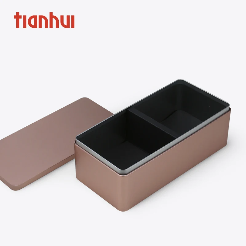 
Elegant metal tin watch packaging box 