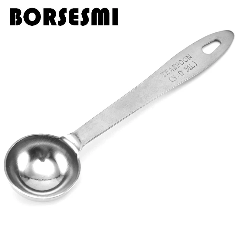 Unique kitchen gadgets 4 in1 Powder Measuring Spoon stainless steel tea spoon kitchen accessories Mini Coffee measuring scoop