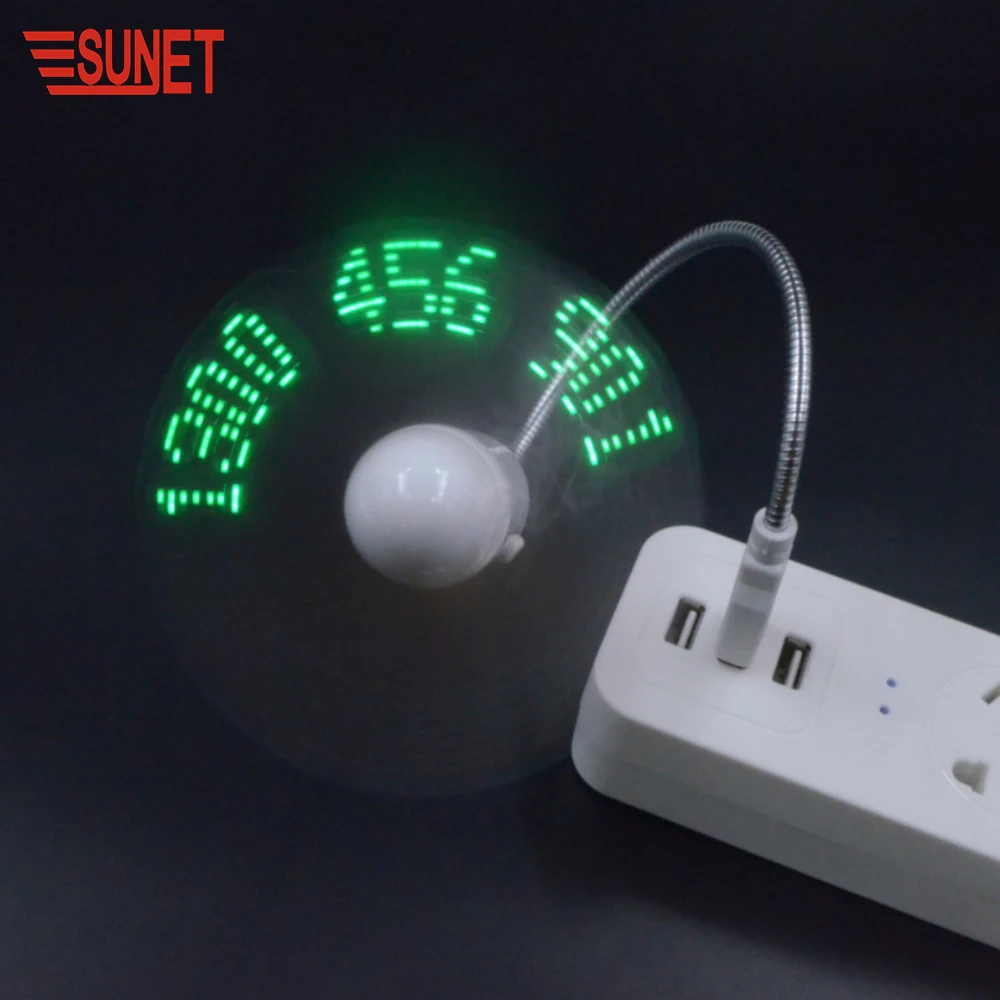  Sunjet 2020 новые продукты рекламный продукт декоративный очаровательный USB светодиодный вентилятор для