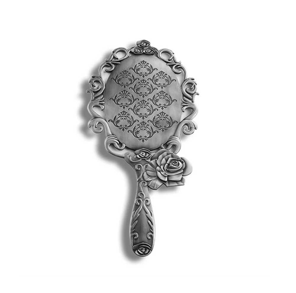 factory Wholesale Antique Hand Mirror Cosmetic Handheld Vintage Mirror for Ladies