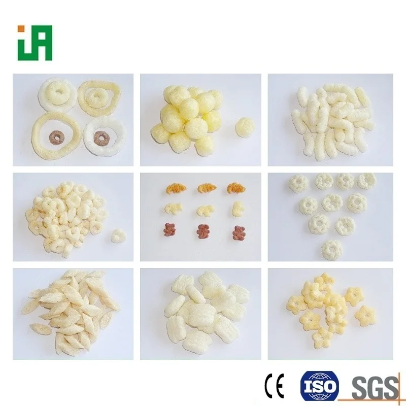 Puff Snack Food Magic Pop Snack Cassava Chips Machine