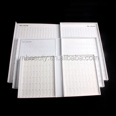 New Professional 308/216/120 Colors Nail Gel Polish Color Card Display Chart Box Book Manicure Tool for Art