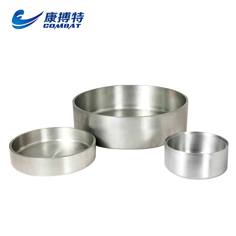 w-1 tungsten crucible 99.95% Purity Tungsten Pot for Melting