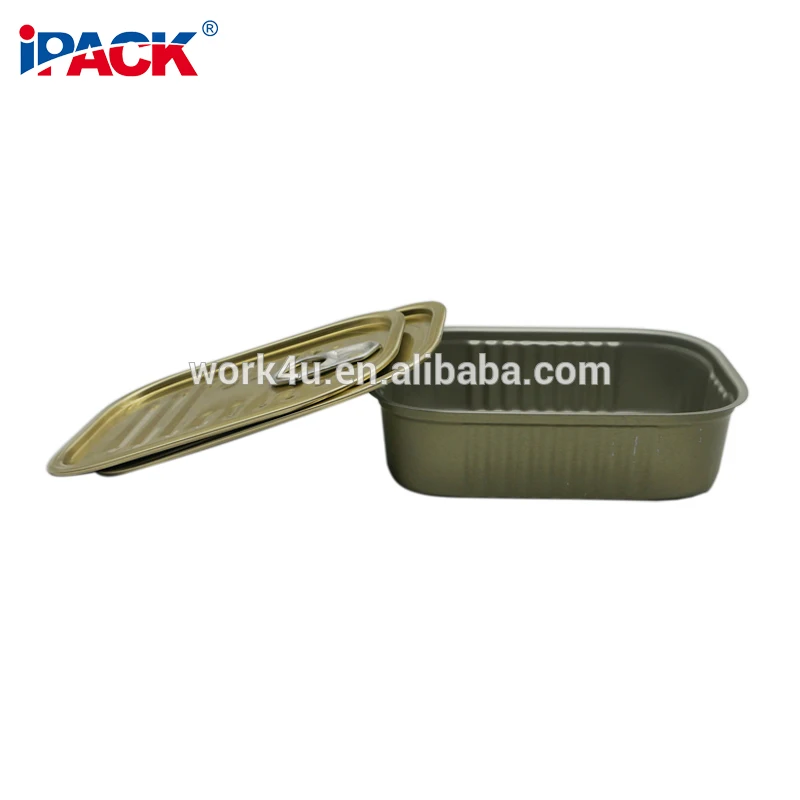Buy 316# China Factory Manufacture Square Sardine Fish Tin Can