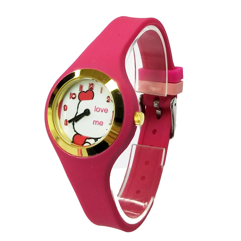 Promotional Watch for kids good quality Custom Logo your name printed new mold making available