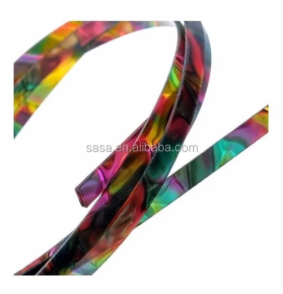 Guitar Neck Body Binding Purfling Strip For Luthier Tool 1650mm X 6mm Celluloid Acoustic Classical Guitars Musical Instrument