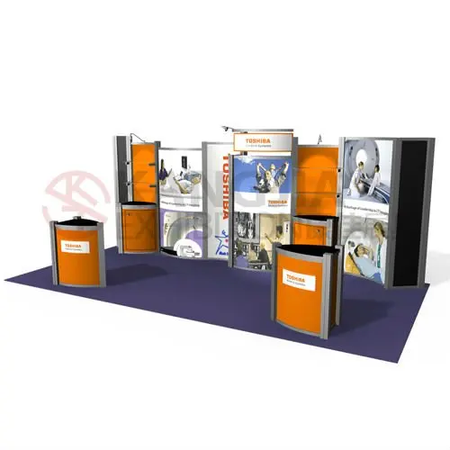 special size exhibition booth design