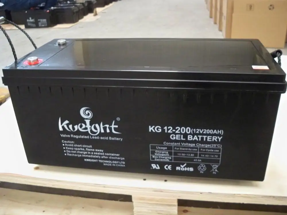 Long Life Solar Battery 12V 200AH SMF VRLA Deep Cycle Lead Acid Ups Battery 12v 200ah Wholesale Price