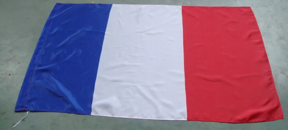 Custom Blue White Red France National Country Flag on Promotion-Exclusive Banners & Flags