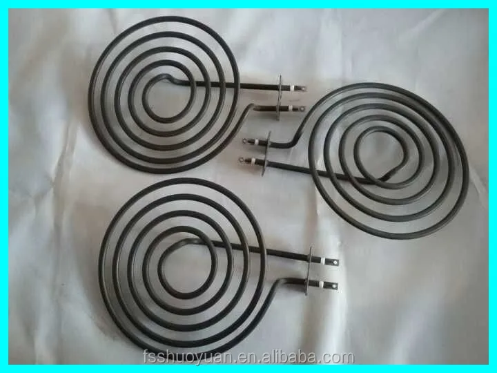 3/4/5 circle electric stove hot runner resistant coil surface burner heating heater element