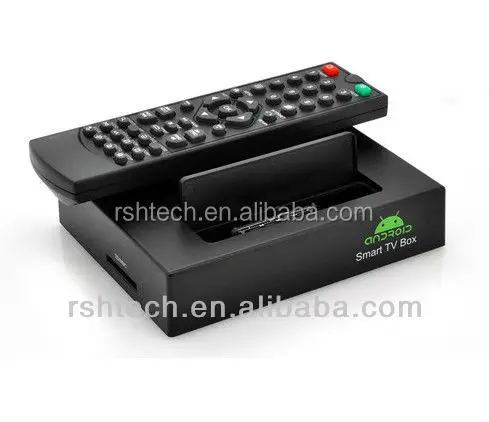 Allwinner A20 android 4.2 tv box , Supports google TV Market ,skype webcam chat and VGA output