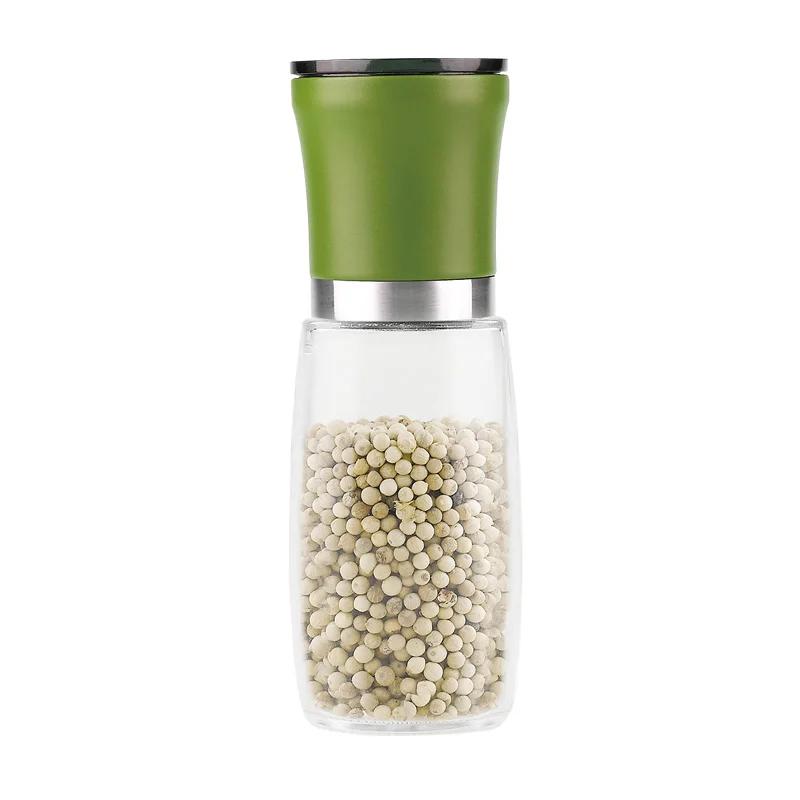 High capacity pepper spray bottle salt and pepper bottle with grinder cap 200ML