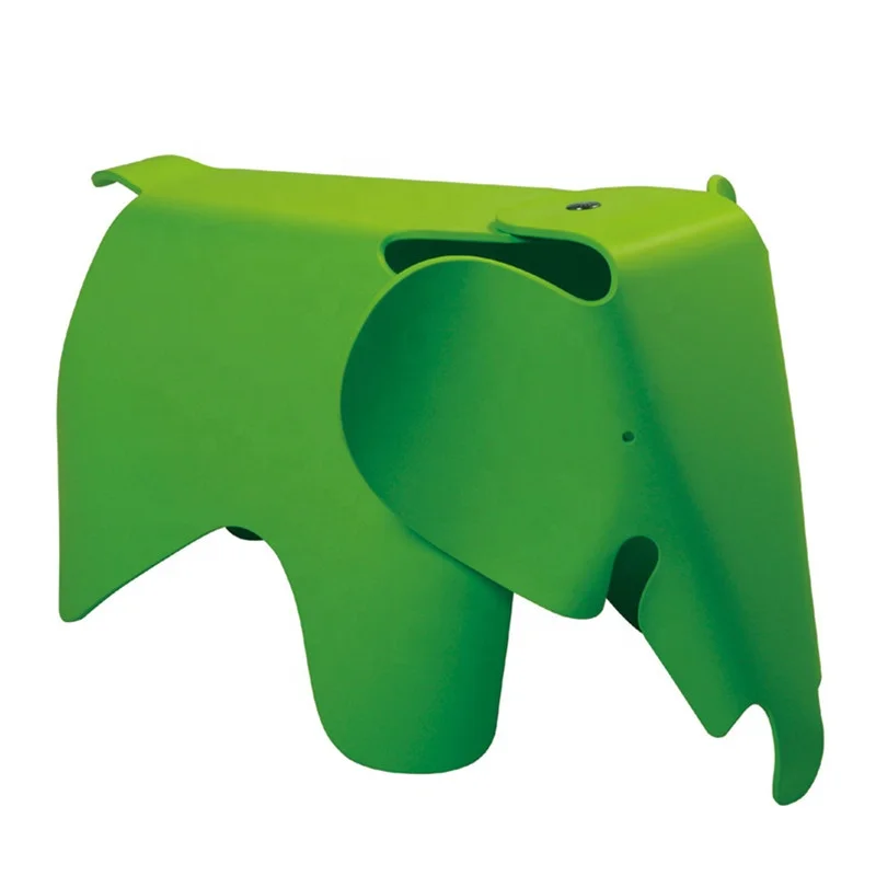 
Morezhome safe cute plastic elephant shape child children kids chair stool for living and kids rooms 