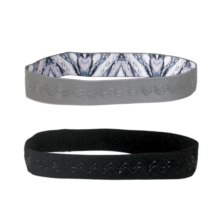 Popular  Running Headband Wholesale Workout Headband Sports  Yoga with Silicone