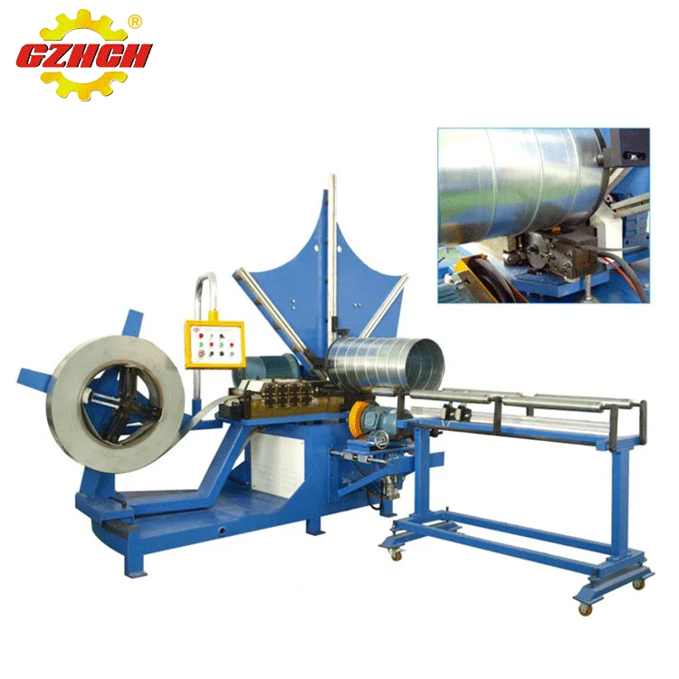 HCH Spiral Tube Formimg machine (LXA-85/1500A), steel mould type