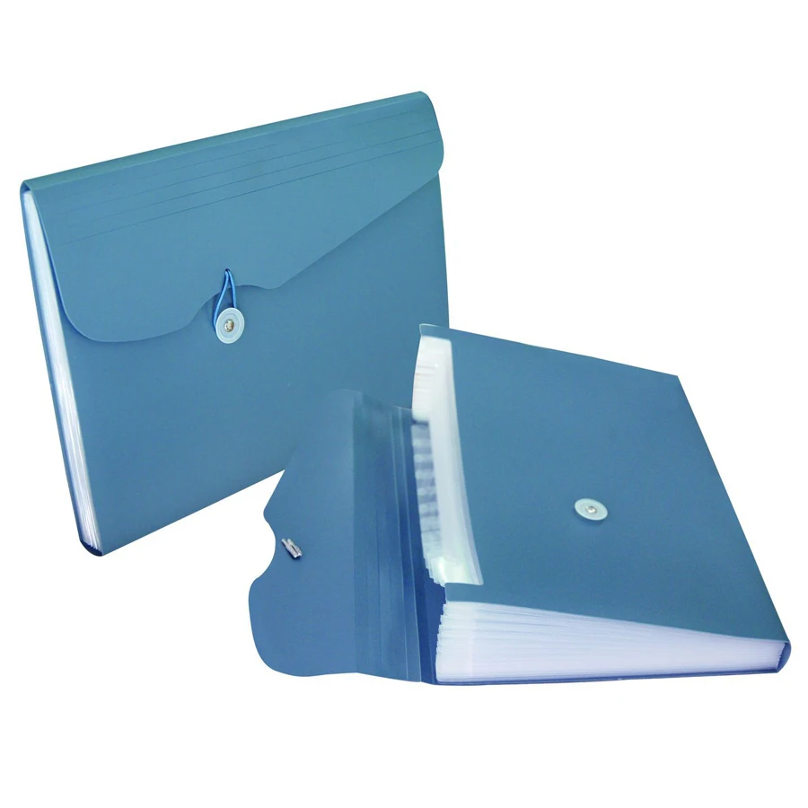 
Cute A6 Size Plastic Expanding Box File Expandable File Pocket 