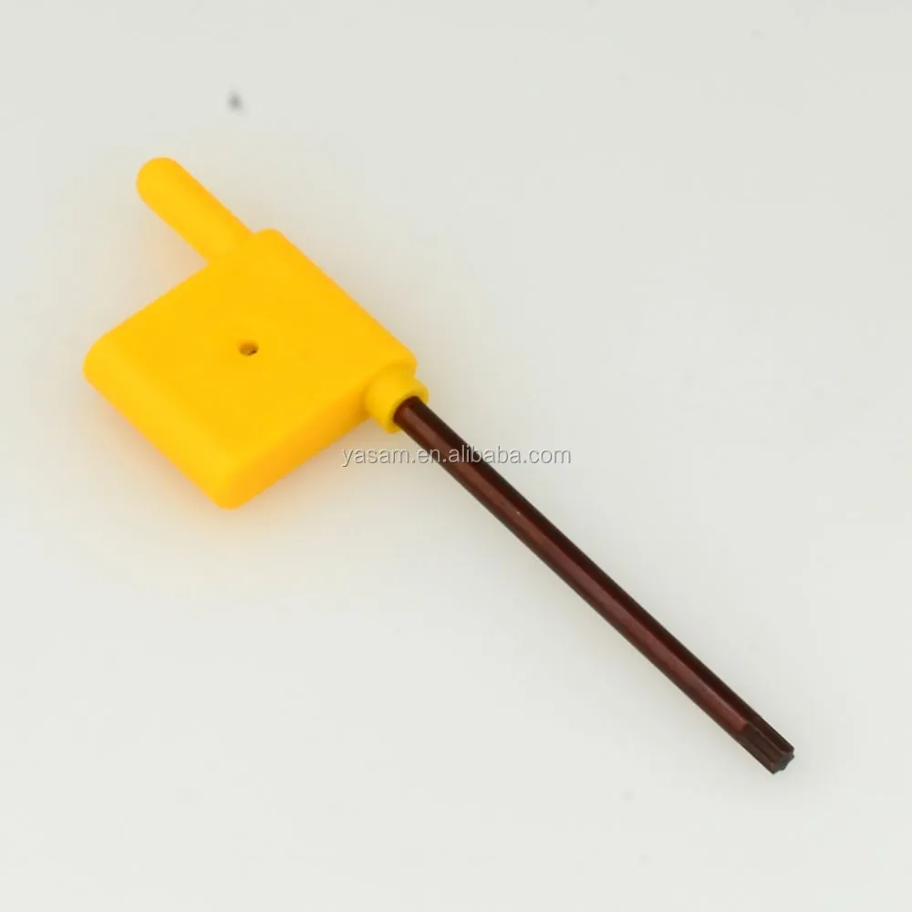 T7 T8 T10 T9 T15 T20 T25 yellow colour FLAG TYPE TORX plum Screw driver