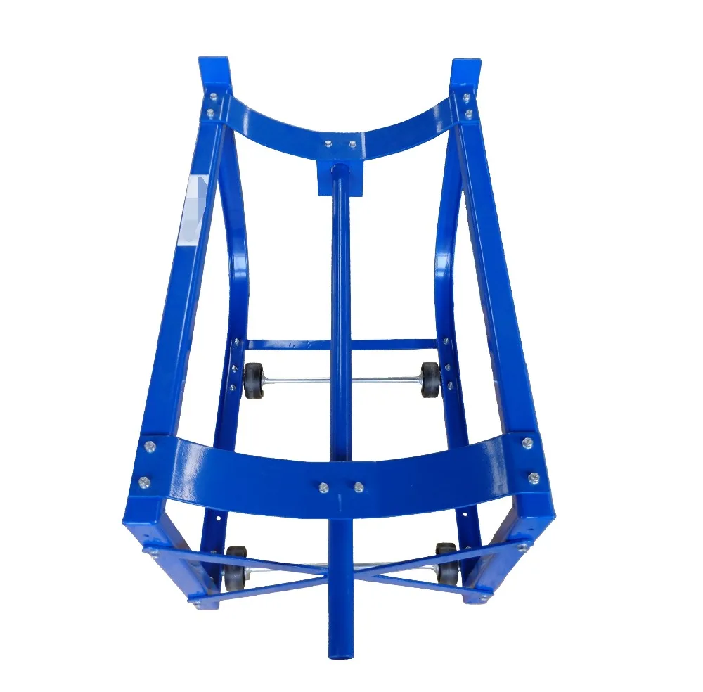 600Lbs Capacity Tilting Drum Truck Cradle with Wheels and Casters