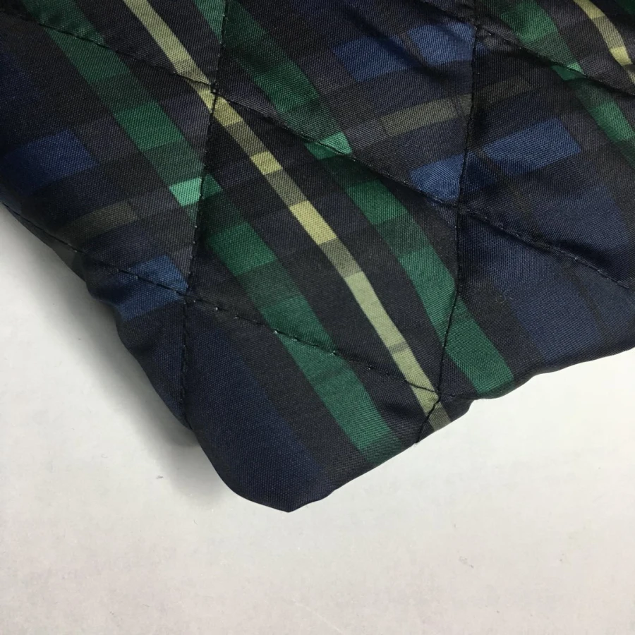 190t polyester taffeta quilted lining fabric/diamond quilted fabric for shirt and nylon jacket lining