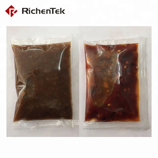 Best sauce/tomato paste/honey/jam/soy sauce sachet bag packing machine price