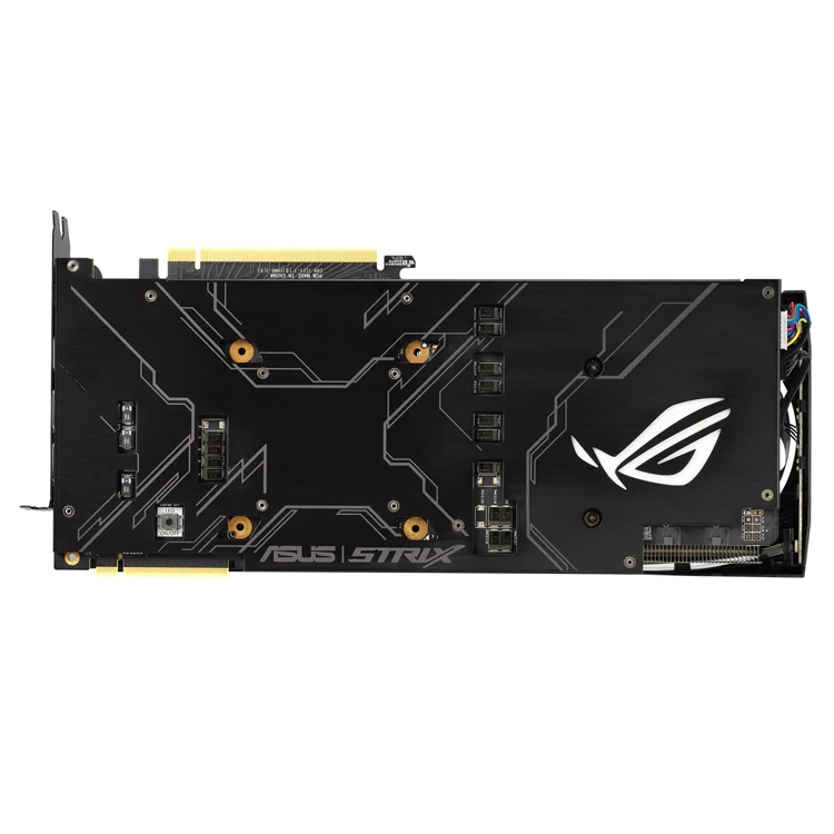 ASUS NVIDIA Geforce ROG STRIX RTX2080TI O11G GAMING Used Graphics Card with GDDR6 11GB Video Memory 14000 MHz of Memory Clock