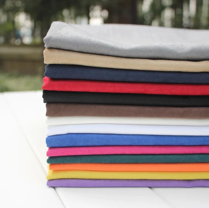 Прямая поставка с завода в Китае, 100 полиэстер, микрофибра, замшевая ткань для полотенец