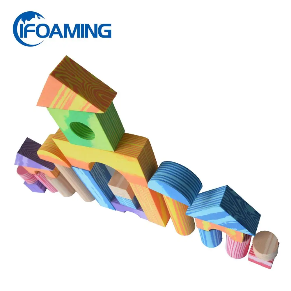 
Soft Eco Friendly Kids Educational Toys EVA Foam Building Blocks 