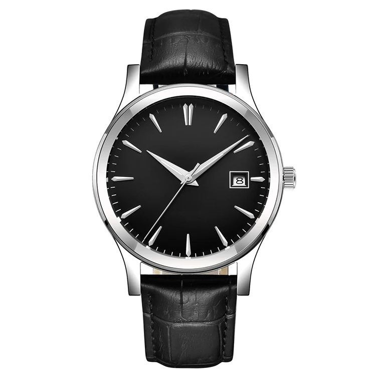 
2018 Customize real nail ice blue sunglass dial stainless steel ck business watch men watches reloj luxury montres hommes 