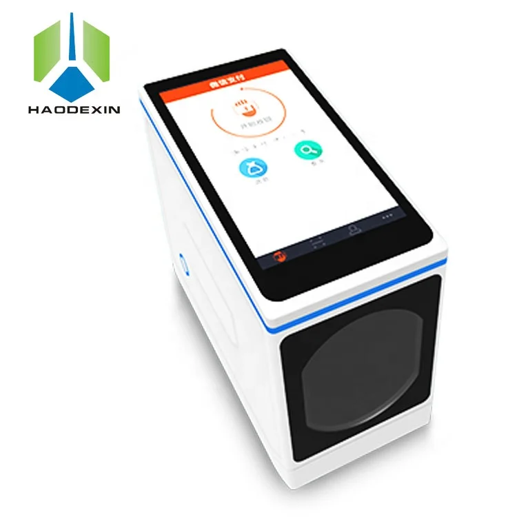 Barcode scanner portable touch screen NFC MPOS 5 inch 4G LTE Android POS terminal with SIM card for retailer store GC070B