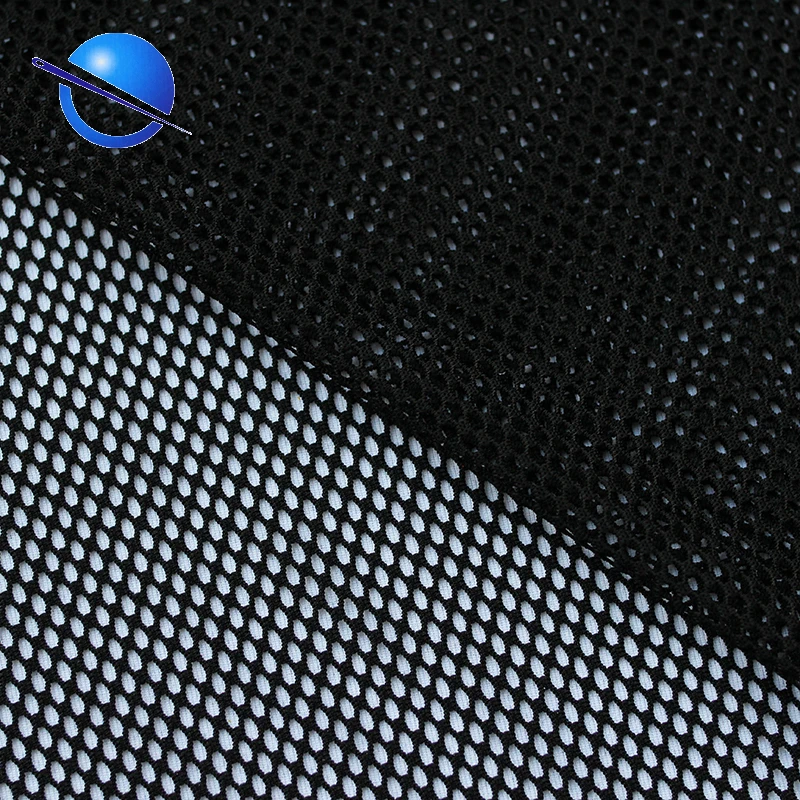 High stretch nylon spandex stretch jacquard mesh fabric for fashion dress