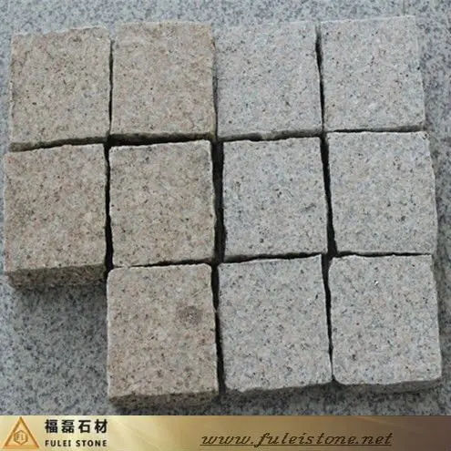 chinese red granite pavement stone (low price)