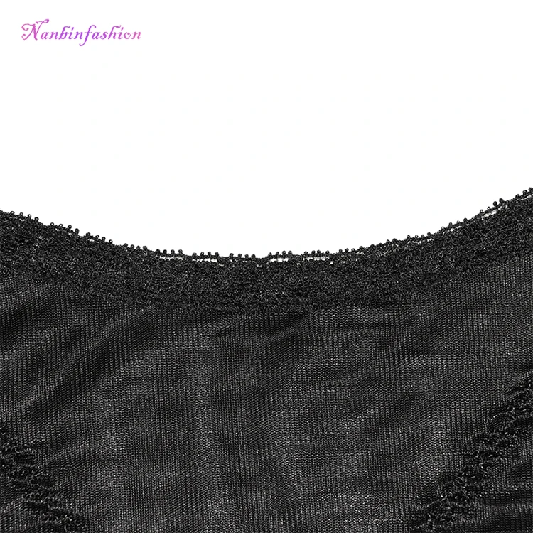 NANBIN Wholesale Black Breast up Upper Arm Shaper Slimming for Women Corset Padded Buttocks Plus Size Breathable Quick Dry Light