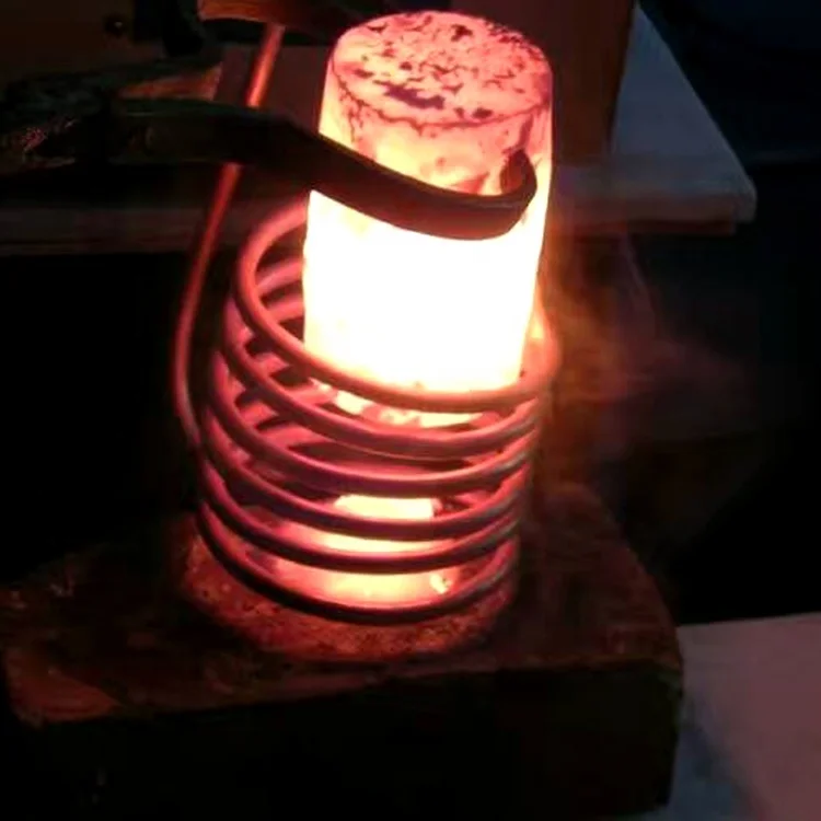 Portable heat treatment15kva gold induction furnace