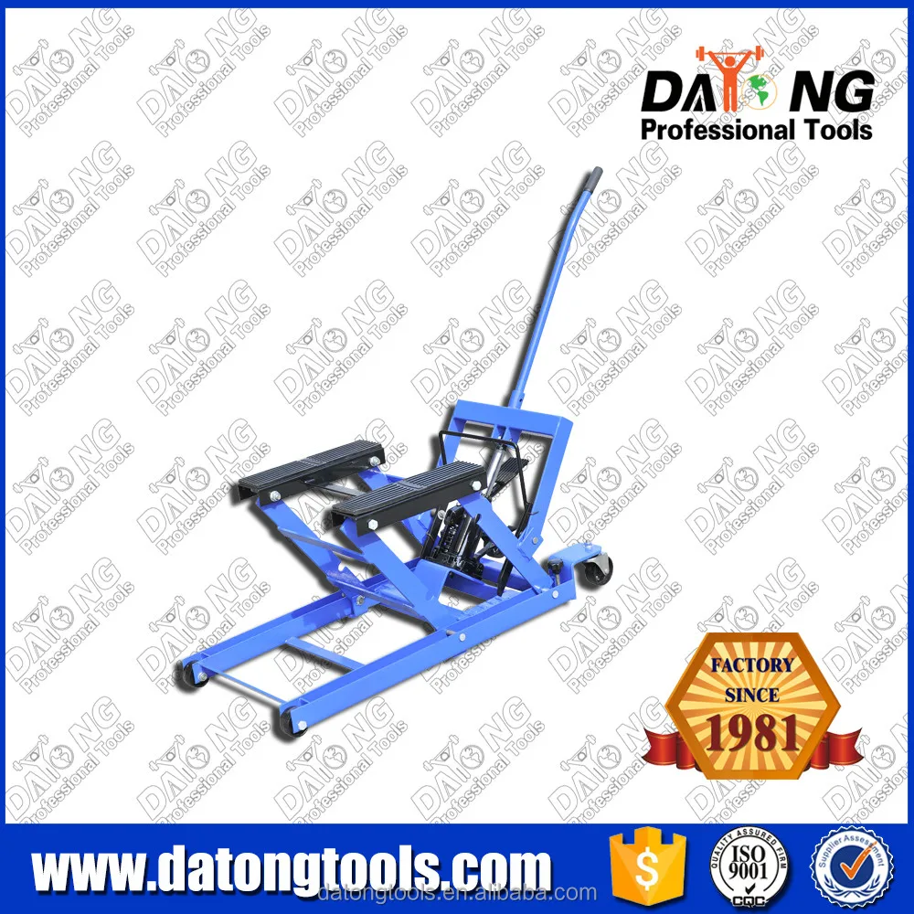 1500LB Hydraulic Motorcycle Garage ATV Heavy Duty Lift Jack
