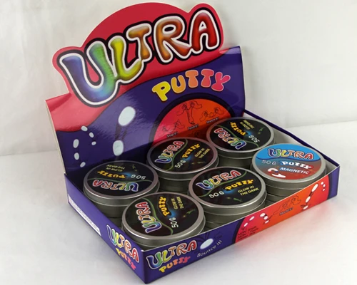 
Magic Education Glow in the dark bouncing and jumping Ultra putty toy 