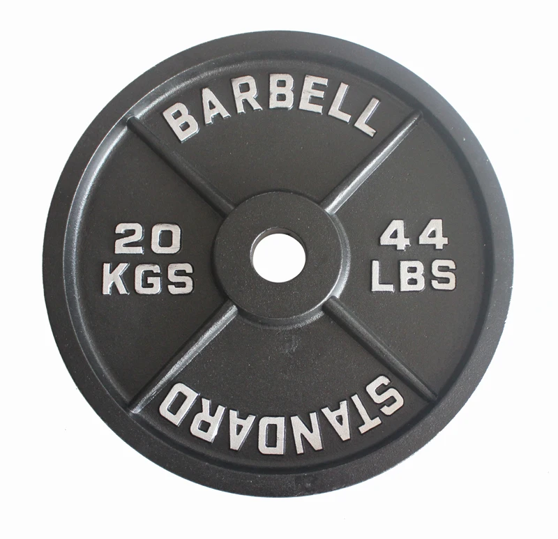 
Fitness Weightlifting Painting Grey Hammertone Cast Iron Weight Plate 