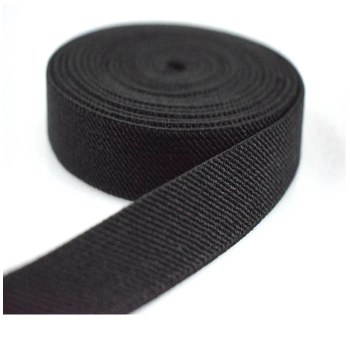 Wholesale Black Durable Strap DIY Polyester Webbing