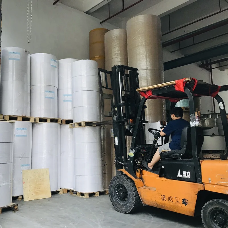 eco material raw material thermal jumbo rolls supplier manufacturer