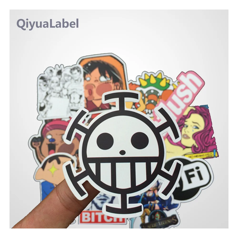 Водонепроницаемые виниловые наклейки с принтом на заказ