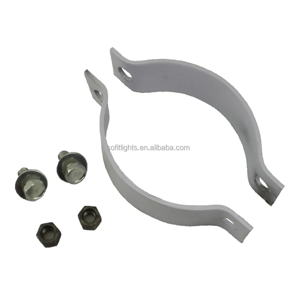 General use street light concrete pole clamp