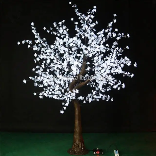 2018 новый искусственный rgb напольный Белый Дерево светодиод березы для торгового центра украшение