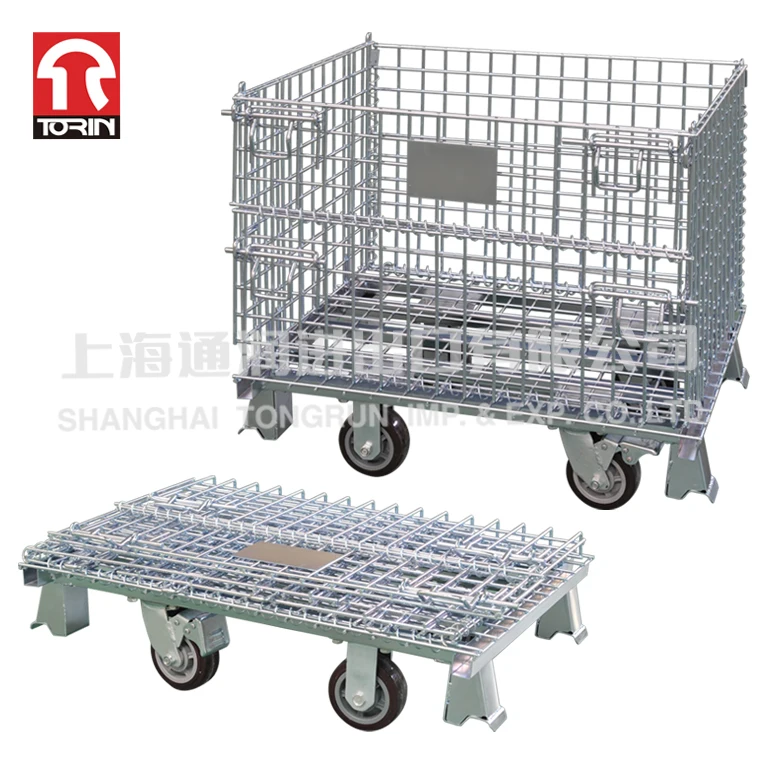 Torin SWK9011-B Collapsible Wire Mesh Container (L800*W600 mm)