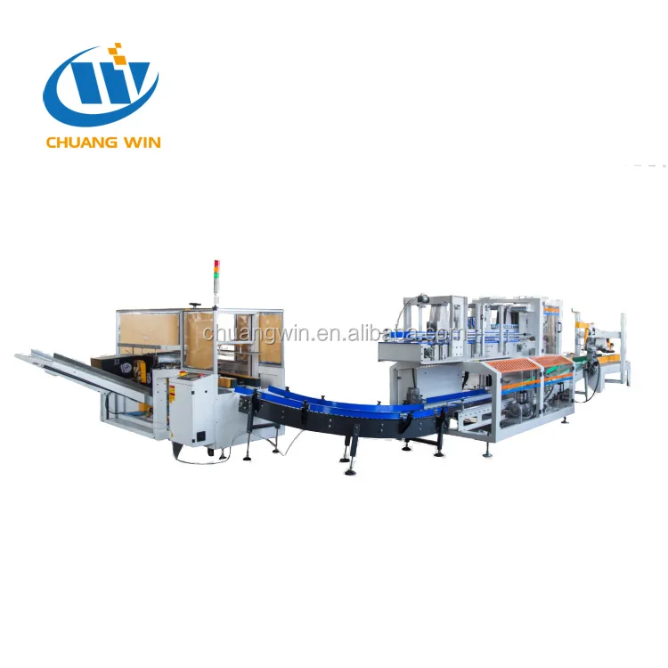 
water juice bottle Packing Machine Dropdown Carton Packer 