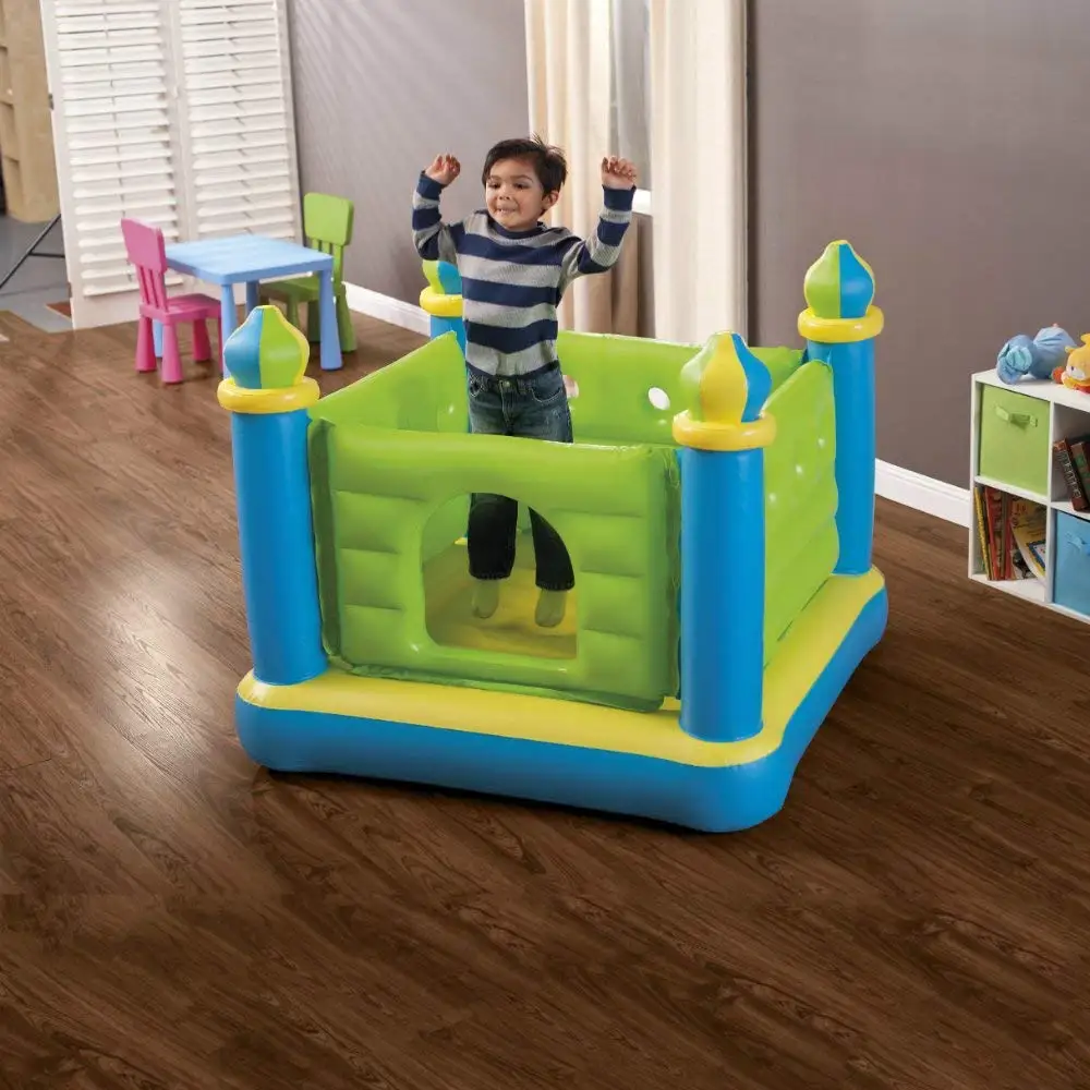 LC Inflatable Colorful Jump O Lene Kids Ball Pit Castle Bouncer For Age 3 Above
