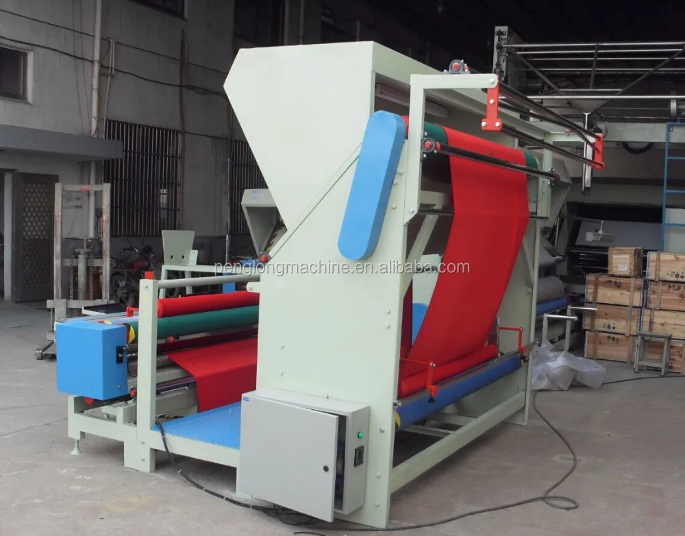 
Knitted Fabric Inspection Rolling Machine with Passage cum cutter edge align system easy to operate 